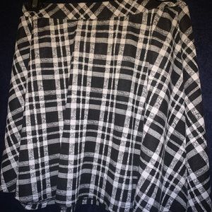 Cute plaid mini skirt